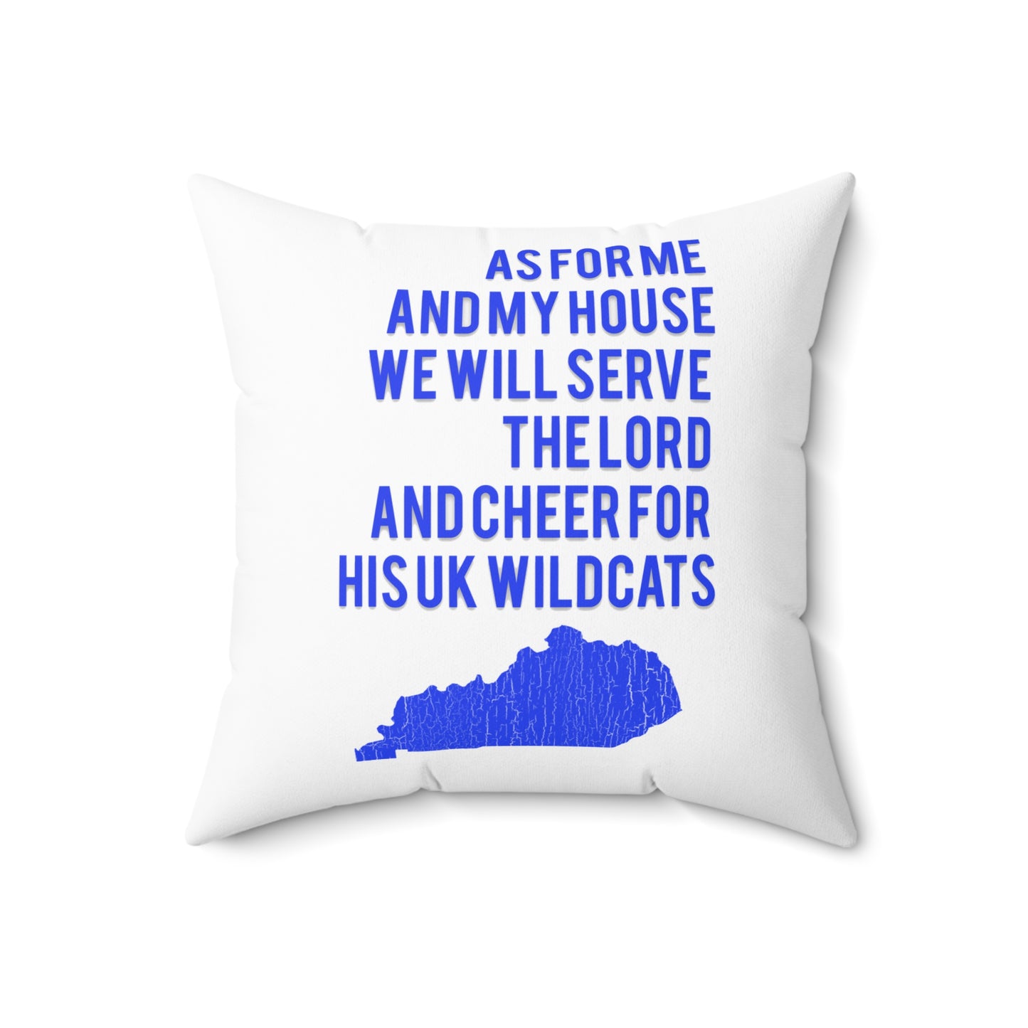 KY fans pillows! Great gift for Kentucky fans. Throw square for dorm or home, great gift!