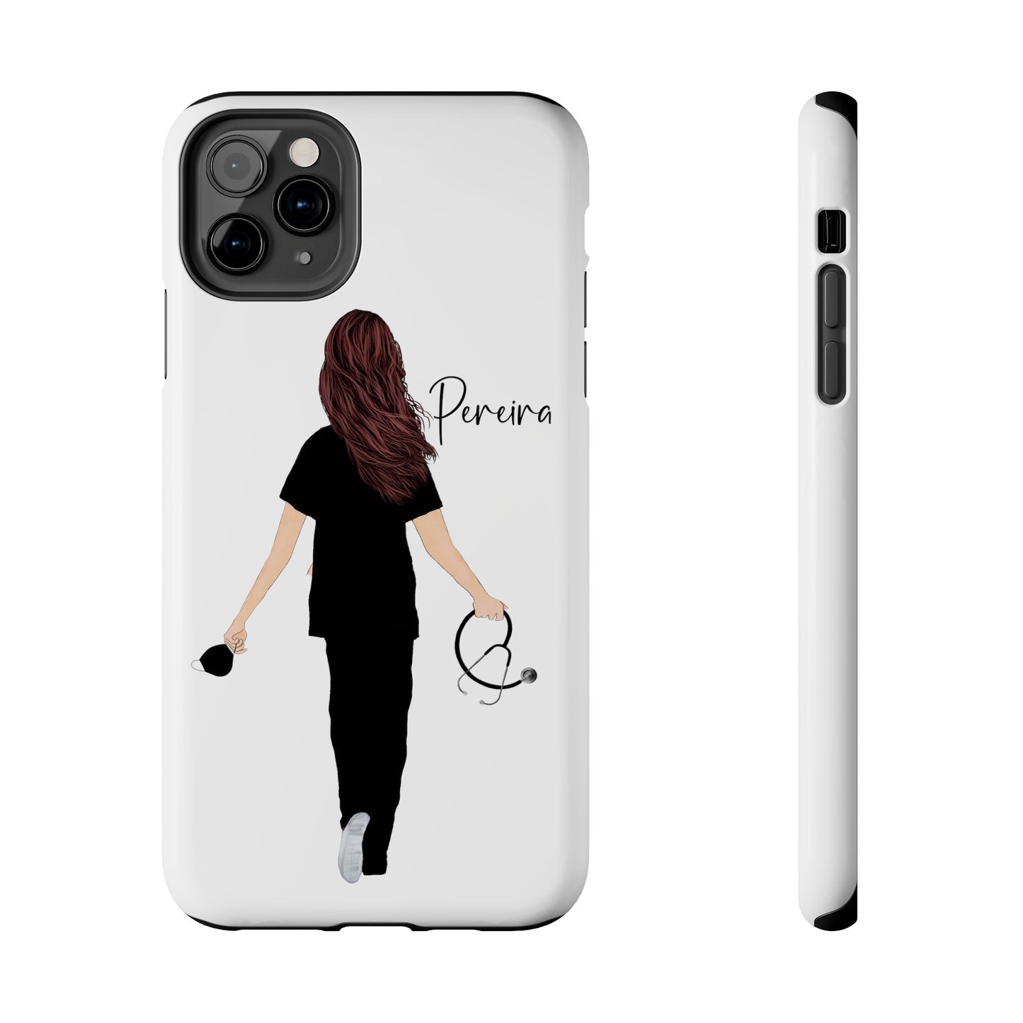 Customized Nurse PA CMA Case Iphone 14 13 12 MateTough Phone Cases.Need a perfect Christmas 23 gift for the nurse in your life?