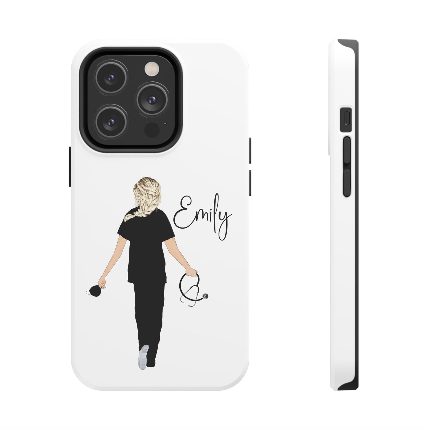 Customized Nurse PA CMA Case Iphone 14 13 12 MateTough Phone Cases.Need a perfect Christmas 23 gift for the nurse in your life?