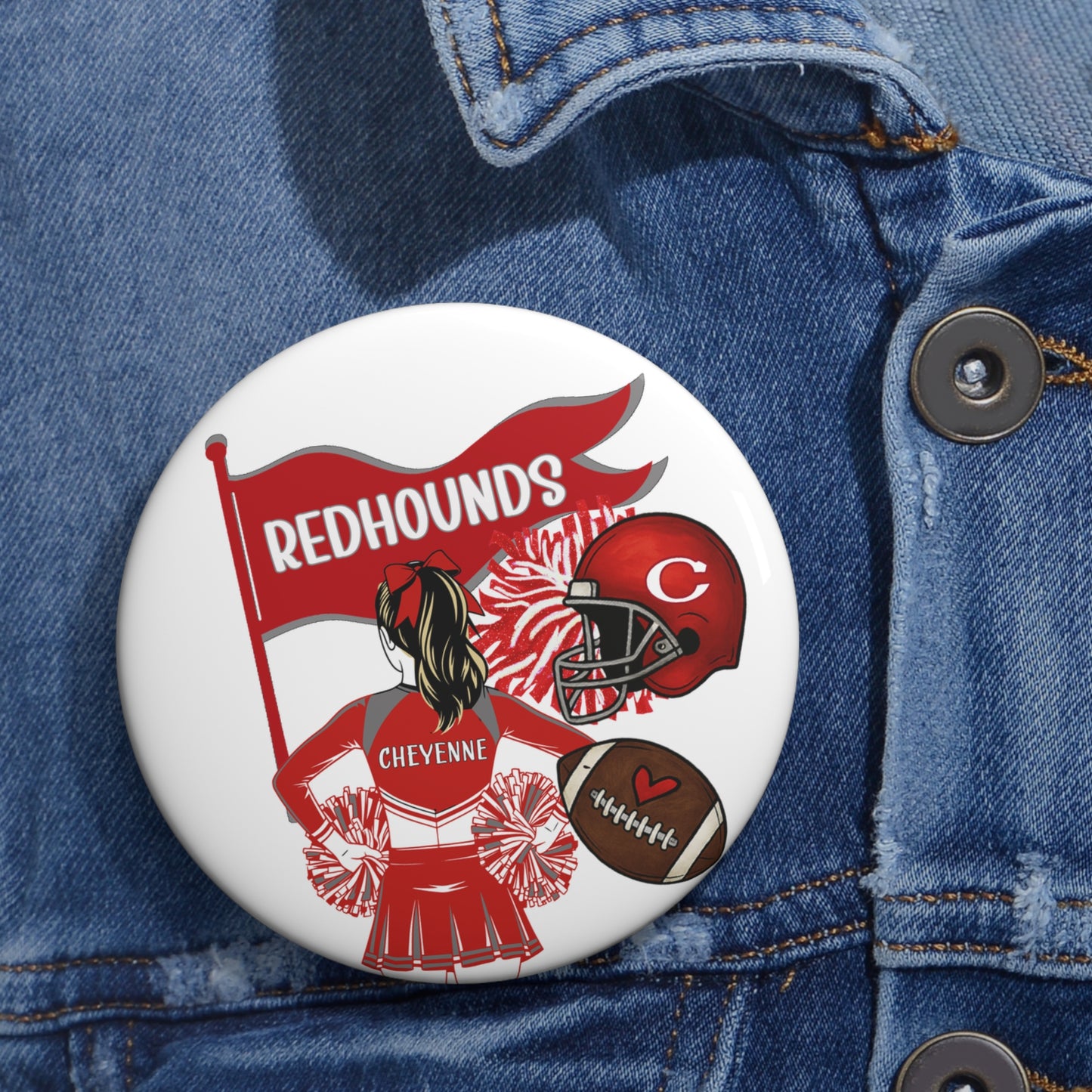 Custom Pin Buttons