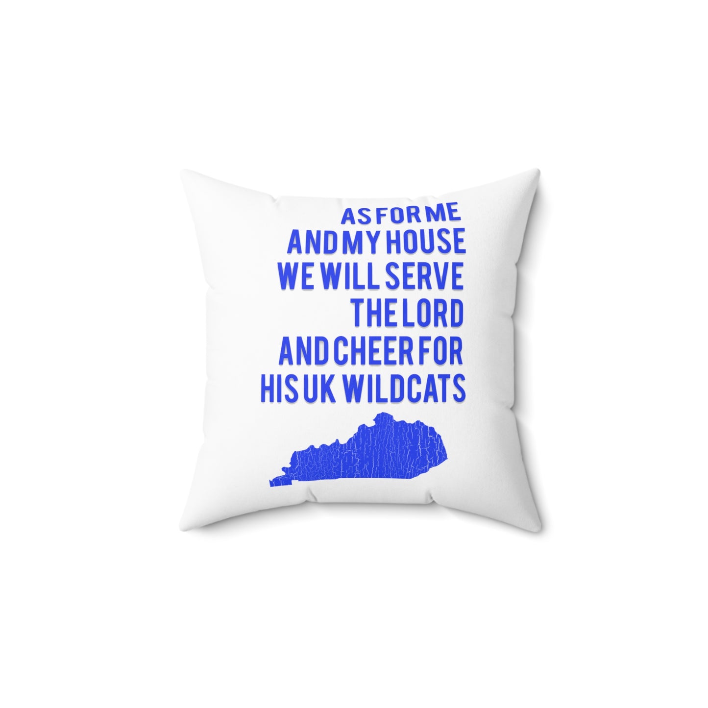 KY fans pillows!  Great gift for Christmas 2023.   Throw pillow square for dorm or home, great gift!