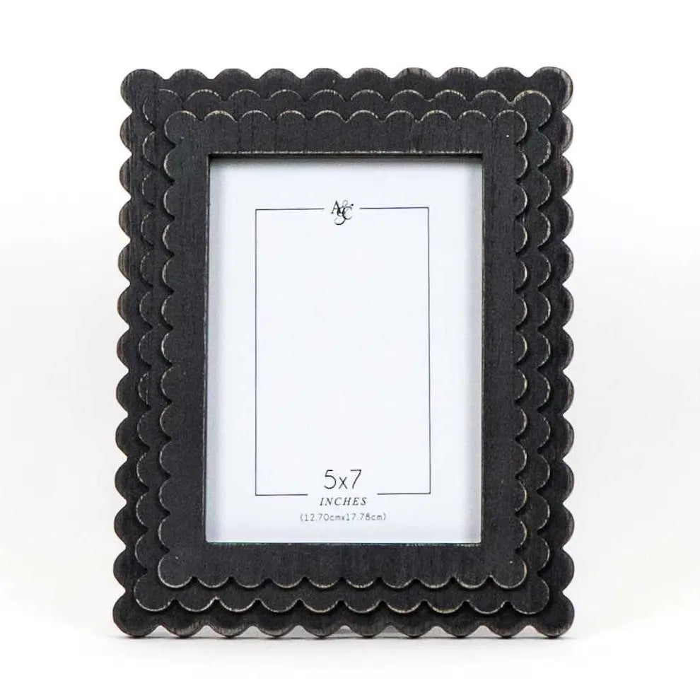 Custom 5x7 Embellished Ribbon Frame.  Special Order.