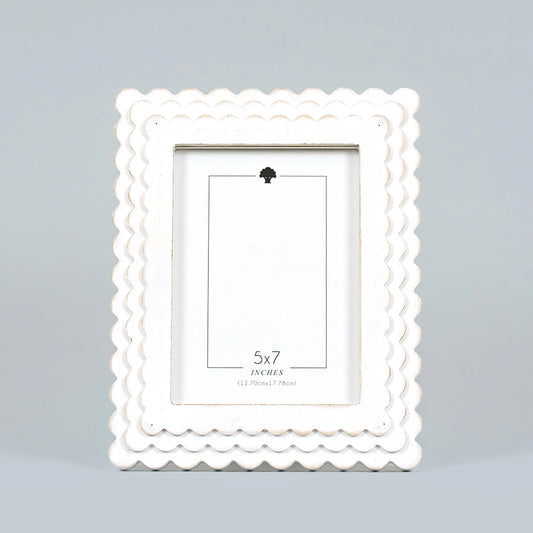 Custom 5x7 Embellished Ribbon Frame.  Special Order.